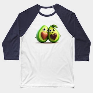 Avocado In Love Baseball T-Shirt
